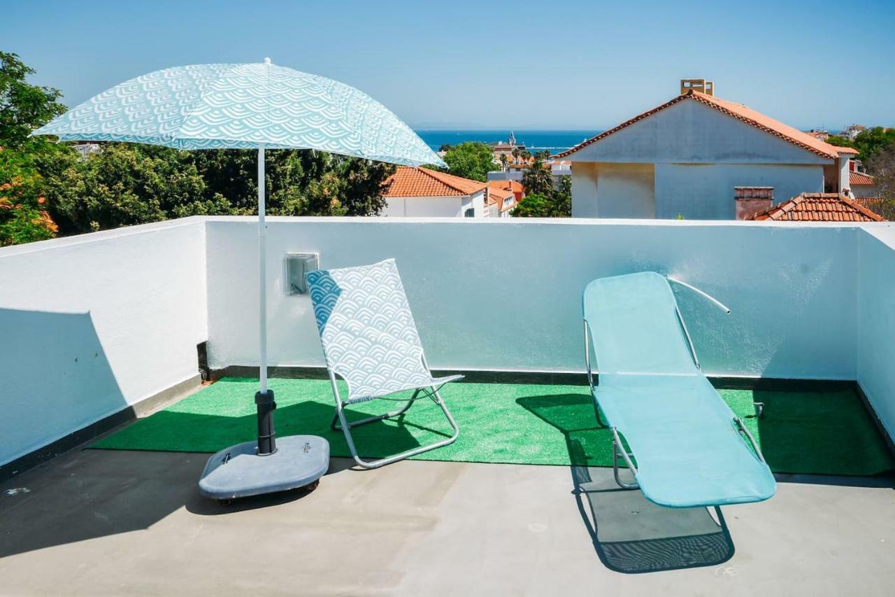 Amazing Seaview With Terrace - 5Min From The Beach Apartment Cascais Ngoại thất bức ảnh